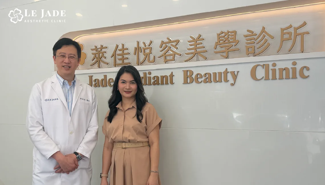 萊佳許英哲醫師與逆時針原廠講師合影